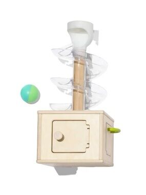 Lovevery Slide and Sleek Ball Run Wooden Montessori Toy